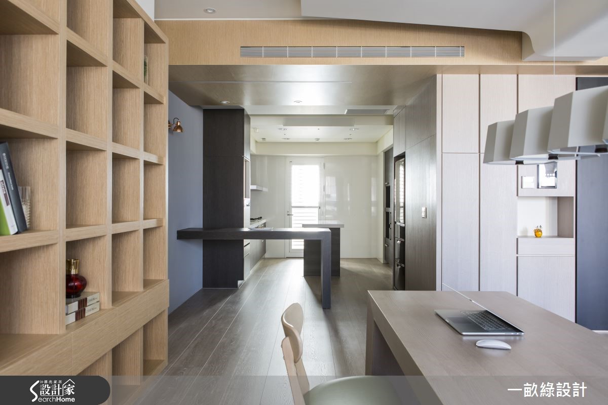 年輕的醫師屋主對於簡潔的現代風格情有獨鍾，更希望能